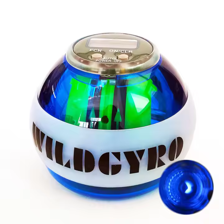 Giroscopio LED para fortalecer el brazo, Bola de potencia para ejercicio, gimnasio, Auto Fiess, entrenador de antebrazo, Bola de muñeca - 1