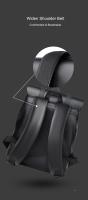 Mochila para ordenador portátil, mochilas impermeables para estudiantes, bolsa de viaje, PU de alta calidad, logotipo impreso de gran capacidad - details 8