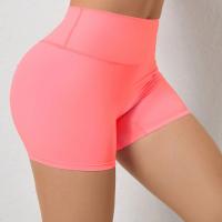 Pantalones cortos deportivos con realce para mujer, ropa deportiva de Yoga para gimnasio, color marrón, rojo, blanco y azul marino, 2024 - details 18