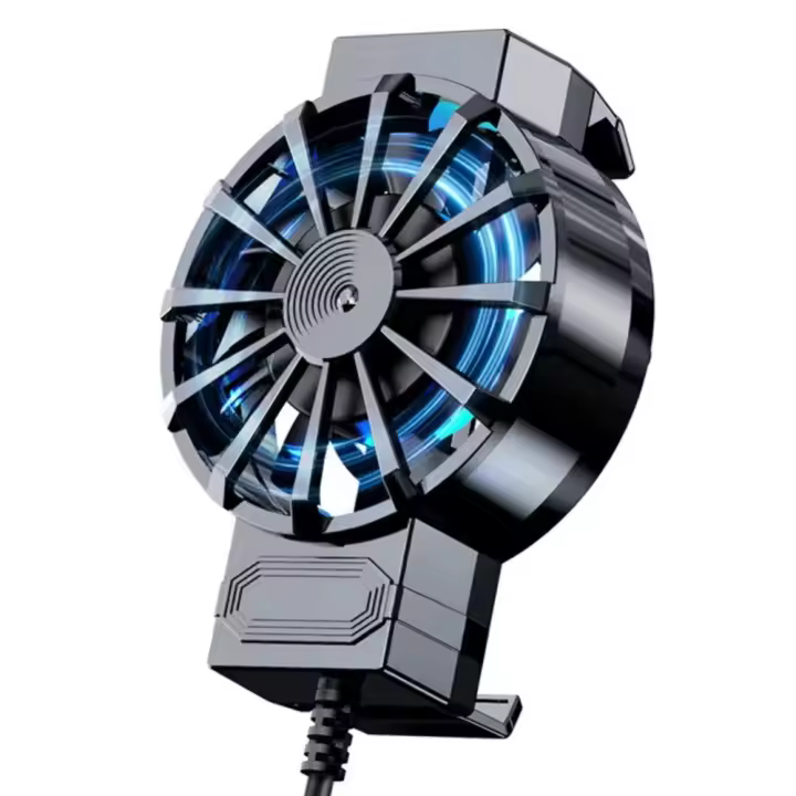 Radiador universal para teléfono móvil de 4 - 7 "para iPhone, Samsung, teléfono Android, ventilador de refrigeración para juegos, pequeño ventilador - 1