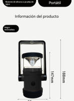 faroles de camping recargable Portátil al aire libre multifunción carpa playa Luz de emergencia led - details 9