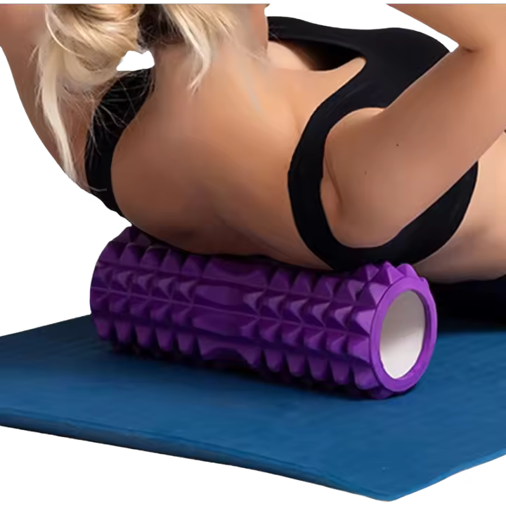 Rodillo de Espuma de Yoga Equipo de Fitness para el Hogar Masaje de Espalda Deportes y Salud - 1