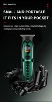 Kemei-cortadora de pelo eléctrica potente para hombres, Kit de aseo corporal para cabeza calva, recargable, inalámbrica - details 4