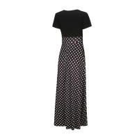 Vestido midi elegante de lunares para primavera/verano: corte sexy y vuelo, tejido cómodo y fácil de cuidar - details 3