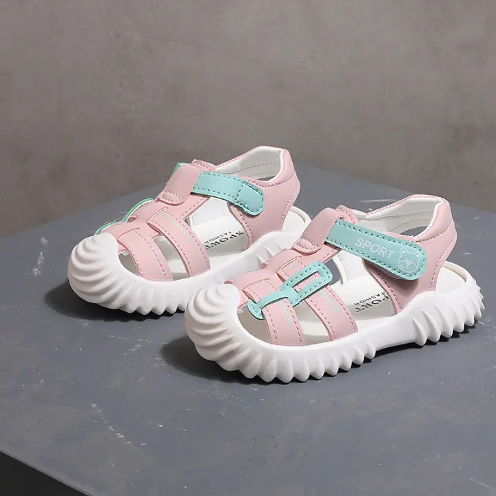 Zapatos de bebé suaves para verano Sandalias antideslizantes para niñas Zapatos de niño con estilo - 1