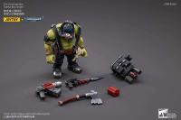 JOYTOY 40k 1/18 figuras de acción Anime 12CM Ork Kommandos Nob Nazbog Ragrob Snarit Rotbilge Balrukk juguete de modelo de colección - details 23