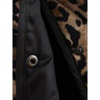 Chaqueta de plumón plegable portátil para mujer，Con sombrero impermeable abrigo grande，Cierre de cremallera - details 10