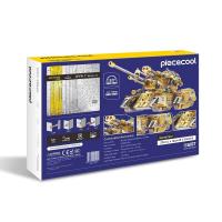 Piececool-rompecabezas de Metal 3D Skynet Spider, modelo de tanque superpesado, Kits de construcción, juguete DIY para adolescentes - details 9