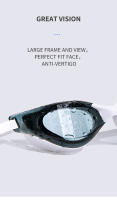 Gafas de natación antivaho profesionales para adultos, gafas de silicona impermeables galvanizadas, protección UV, gafas de natación para hombres - details 5