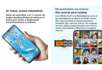 Blackview Oscal FLAT 2 Smartphone con Pantalla de 6.6 pulgadas, Batería de 5000mAh, RAM de 4GB, ROM de 256GB, Procesador Octa Core, Cámara de 13MP+8MP, Android 14 - details 36
