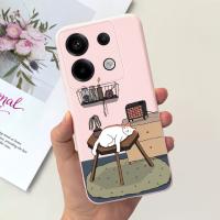Funda de silicona TPU suave a prueba de golpes para Poco X6 Pro, carcasa trasera para Xiaomi Poco X6 Pro, Funda con estampado de gelatina a la moda - details 27