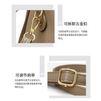 Cuero suave bolso de las mujeres bolso cesta de verduras de las mujeres bolso de hombro de alta gama crossbody atmósfera versátil cubo hombro - details 8