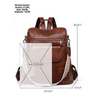 2025 primavera transfronteriza nueva mochila de gran capacidad para mujer, bolso de mensajero de hombro de doble propósito, mochila de negocios - details 0