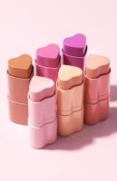 Colorete de corazón de 6 colores, palo de contorno Facial, acabado Facial, Mousse, colorete, lápiz labial 3 en 1 - details 16