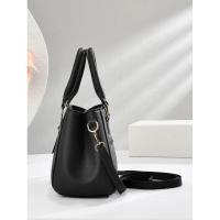 Bolso negro de moda para mujer, accesorios de bolas de piel ocns informales, moderno adecuado para uso diario Mochila de lujo de alta gama - details 1