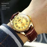 Reloj Deportivo de Cuarzo de Negocios Voke Automático Correa de Cuero Lujo Premium Para Hombres - details 2