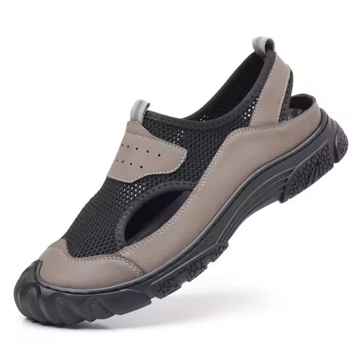 Nuevas Sandalias de Verano 2025 para Hombres Suela de Cuero Antideslizante Suave - 1