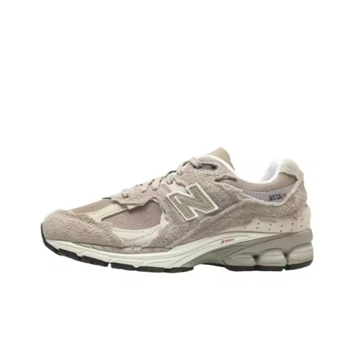 Leten NB 2002 Zapatos retro bajos para hombre y mujer, el mismo estilo, color caqui - 1