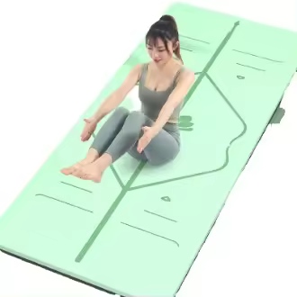 Gran estera de yoga para dos personas engrosada, ensanchada y alargada estera antideslizante - 1