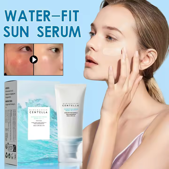 Protector solar hidratante a base de agua para la piel Aislamiento antiadherente Ligero Blanco suave 50 ml - 1