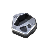Soporte de motocicleta extensión de caballete lateral ampliar placa de soporte de almohadilla de pie para Moto Guzzi V100 V 100 Mandello 2023 2024 2025 - details 8