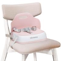 Asiento elevador portátil para comedor, trona de viaje con arnés de 3 puntos y 2 correas ajustables, sillas lavables para comida de bebé, 6 meses más sentado - details 1
