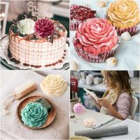 1 molde de silicona para hornear con diseño de peonía, molde para chocolate, herramientas de decoración de pasteles de boda, gelatina, fondant, pasteles, chocolate, velas, molde DIY para manualidades, regalo hecho a mano - details 4