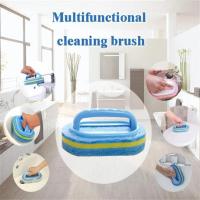 Cepillo de esponja con mango ideal para limpieza de baño y cocina - details 5