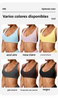Sujetador deportivo de verano Pure Desire de baja intensidad con almohadillas para el pecho, hermoso top de yoga y entrenamiento físico - details 8