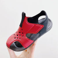 Avión ala Velcro niños agujero zapatos niños y niñas nuevo pequeño fresco bolsa transpirable cabeza sandalias - details 8