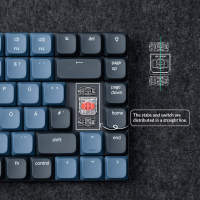 Keychron K3 Pro Teclado Mecánico Inalámbrico con Retroiluminación RGB, Teclas ABS Disponibles para Uso Manual o Inmanual, Interruptor Gateron Recambiable, Estilo Contemporáneo - details 8