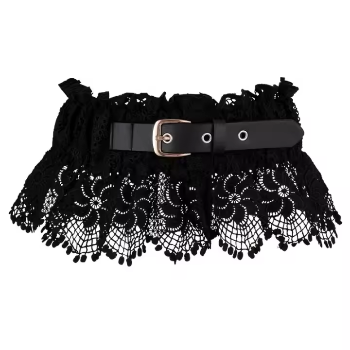 Cinturón de mujer, cintura ancha y holgada, adecuado para es, camisas y medias de moda. - 1