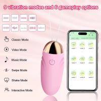 Mini productos portátiles impermeables para adultos, vibrador tipo bala multifrecuencia, masajeador femenino, juguete sexual femenino, huevo saltarín inalámbrico - details 2