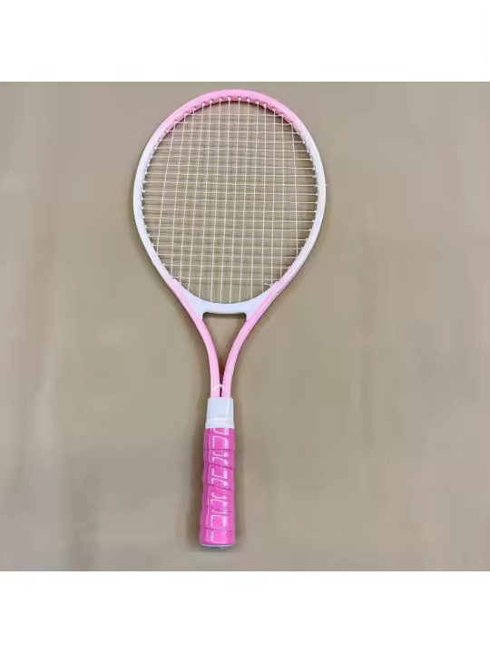 Juego de raqueta de tenis para niños y jóvenes, raqueta de tenis para adultos de aleación de aluminio para entrenamiento principiante para estudiantes universitarios - 1
