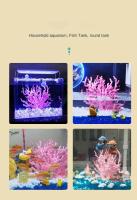 Acuario de Coral de simulación, planta de agua de resina falsa, decoraciones de Coral marino duro muerto, adornos debajo del mar - details 5