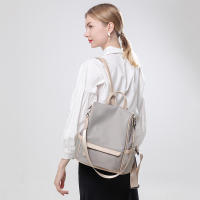 Mochila antirrobo mujer,bolso antirrobo mujer,mochila mujer casual,mochila cuero mujer - details 1