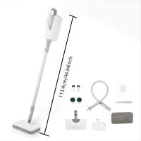 Elimina olores y bacterias, mopa a vapor enchufable y extraíble, limpiador multiusos de 1500 W, - details 0