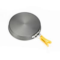 Aleación de aluminio de tamaño mediano antiadherente con mango plegable, muy adecuado para acampar al aire libre, tamaño pequeño, fácil de transportar, acampar - details 10