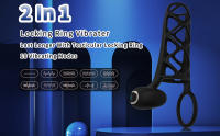 Anillo vibratorio para pene con funda para pene, juguetes sexuales para parejas para adultos para hombres y mujeres, vibrador para pene con control de aplicación 10 modos, mejora de la erección y retraso de la eyaculación - details 0