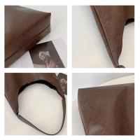 Bolso de Mano de Cuero Suave PU Ligero para Mujer Gran Capacidad, Estilo Informal de Viaje - details 1