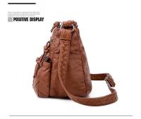 Bolso de mujer para un solo hombro,Estilo retro,Bolsos de cuero suave - details 8