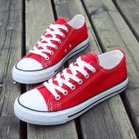Zapatos de lona de marca para mujer, zapatillas clásicas Unisex, zapatos deportivos informales blancos para primavera y verano, zapatillas planas para caminar a la moda al aire libre - details 4