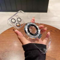 Funda Transparente Ultra-delgada Magnética sin Marco Carenado Duro para iPhone 16e 15 Max 14 13 16 Pro - details 0