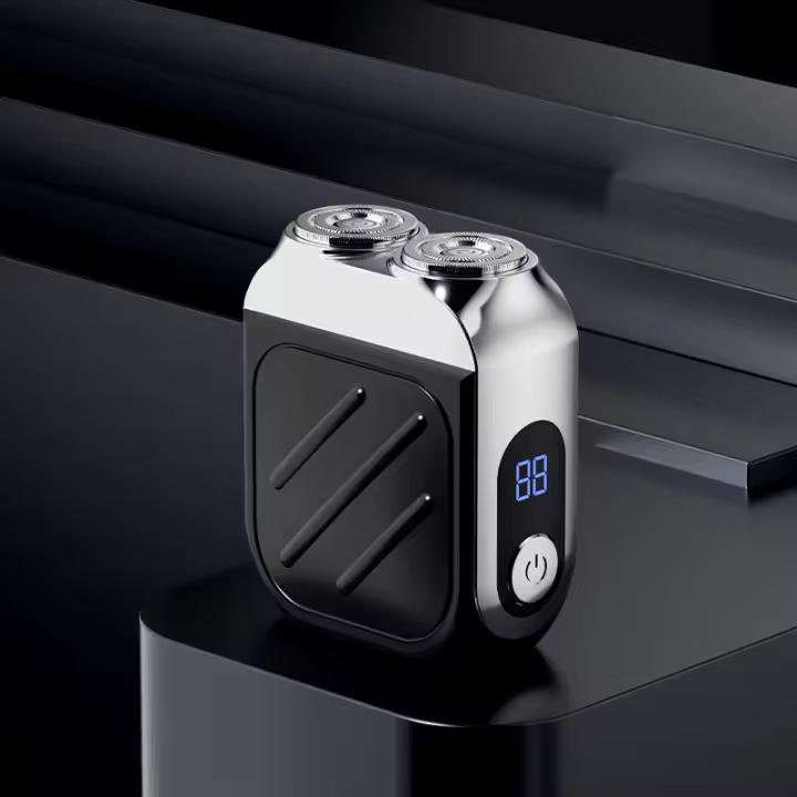 Afeitadora Eléctrica de Succión Magnética Mini Afeitadora para Hombres Regalo Ideal de Barba - 1