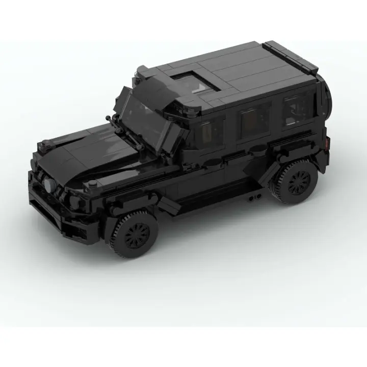 Bloques de construcción MOC, bloques de coche todoterreno, juegos de construcción de juguetes, camión, vehículo urbano, ladrillos de construcción DIY para niños y adultos-499PCS - 1