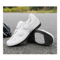 Zapatos de Ciclismo para Aire Libre Fondo de Goma Sin Cierre, Fondo para Carretera y Montaña con Doble Hebilla - details 33