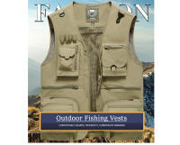 Chaleco Ligero de Verano para Hombres Malla de Pesca Transpirable Secado Rápido Ropa de Senderismo - details 1