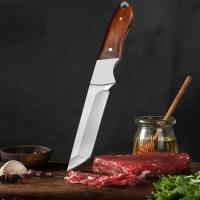 Cuchillo De Afeitar Profesional De Acero Inoxidable Para Carne De Oveja Y Res Cuchillo De Corte Para Verduras Y Frutas Con Mango De Madera - details 7
