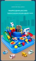 🔥   ¡Envase Dañado! Producto 100% Funcional - Set de Aventura con Tren, Aparcamiento + 2 Coches (23x23x18cm) - Juguete Educativo ⚡   Oferta Relámpago: 9,90€ ⏳   Envío desde Madrid - details 2