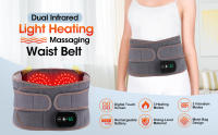 Cinturón de Calentamiento Infrarrojo Eléctrico con Luz Roja para Masaje de Cintura y Apoyo Lumbar Alivio del Dolor Vibración y Masaje de Todos los Tipos de Piel - details 0